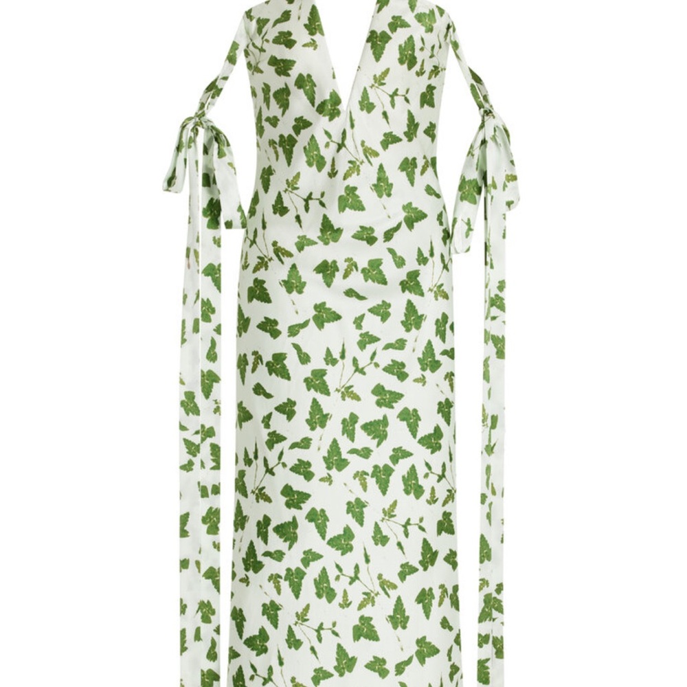 Alejandra Alonso Rojas Silk Bustier Dress- Size 0